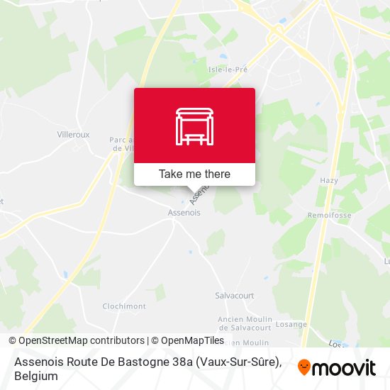 Assenois Route De Bastogne 38a (Vaux-Sur-Sûre) plan