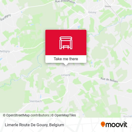Limerle Route De Gouvy map