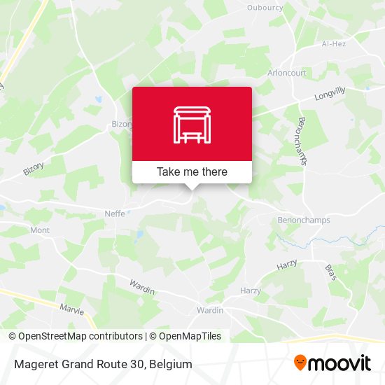 Mageret Grand Route 30 plan