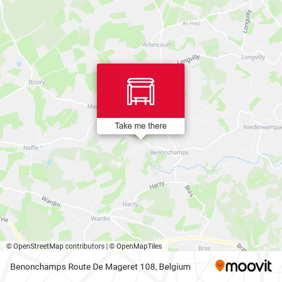Benonchamps Route De Mageret 108 plan
