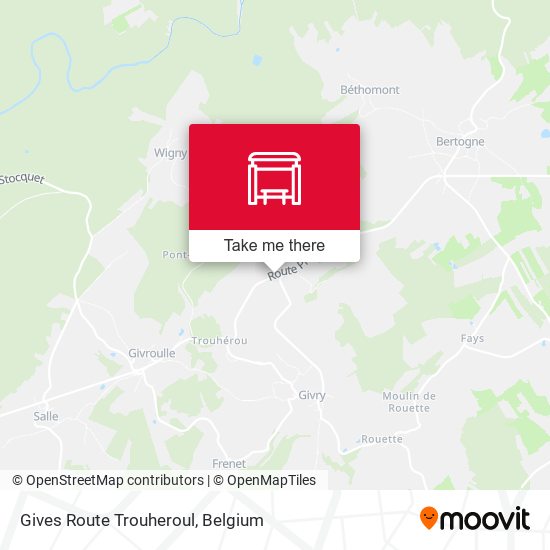 Gives Route Trouheroul plan