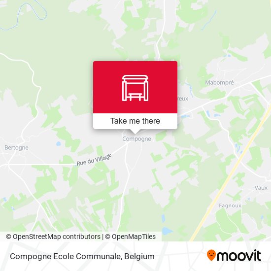 Compogne Ecole Communale map