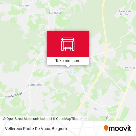 Vellereux Route De Vaux plan