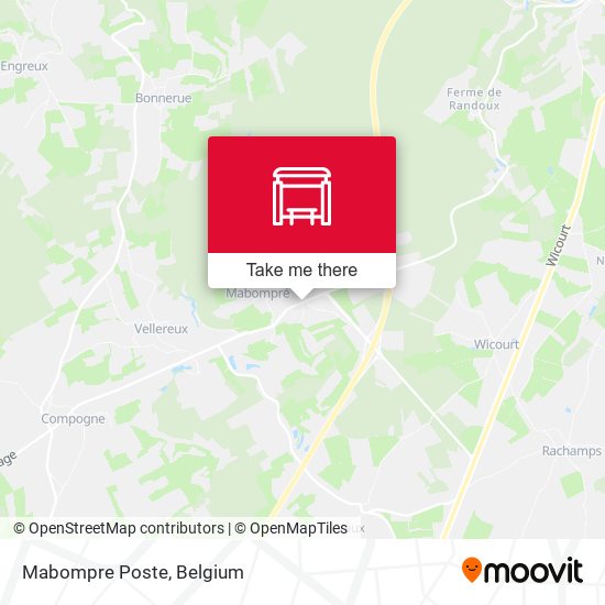Mabompre Poste map