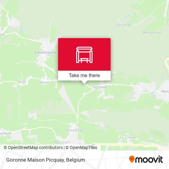 Goronne Maison Picquay plan