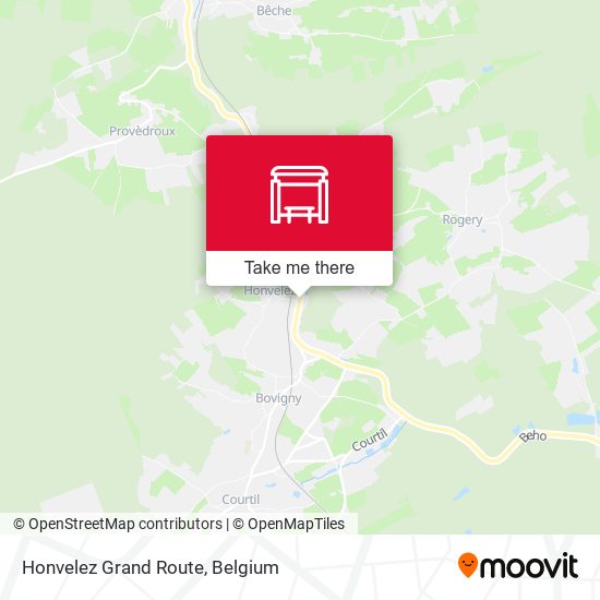 Honvelez Grand Route plan