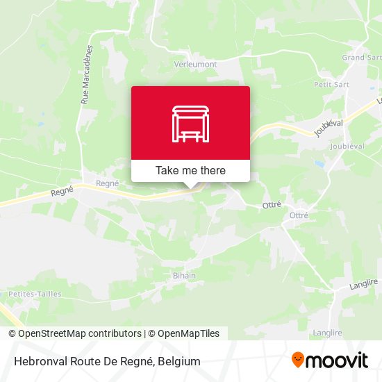 Hebronval Route De Regné plan