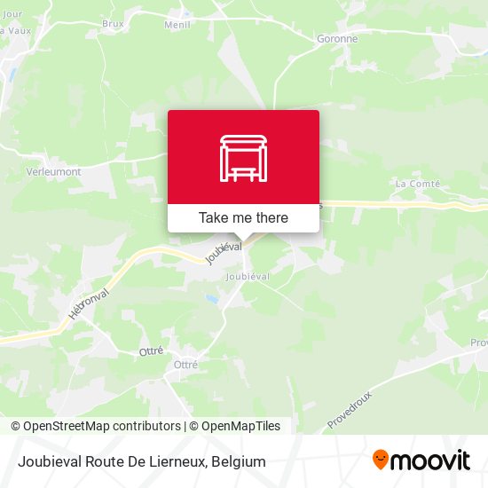 Joubieval Route De Lierneux plan