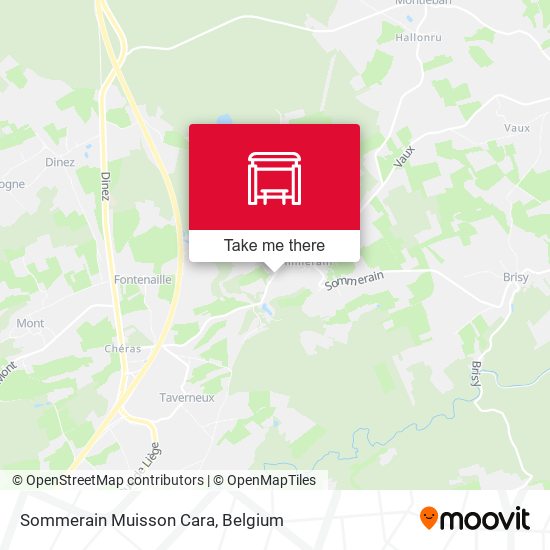 Sommerain Muisson Cara map