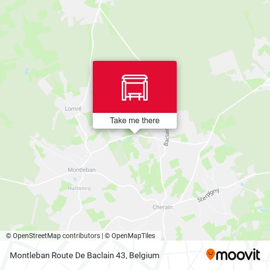 Montleban Route De Baclain 43 plan