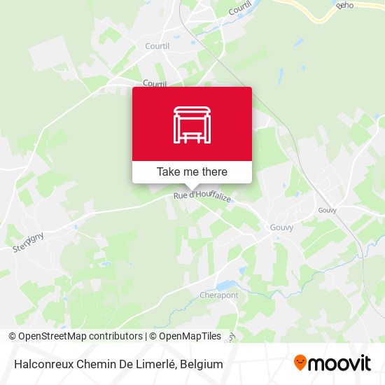 Halconreux Chemin De Limerlé plan