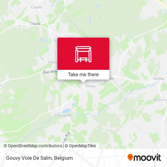 Gouvy Voie De Salm plan