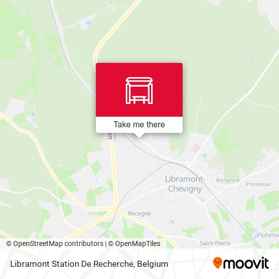 Libramont Station De Recherche map