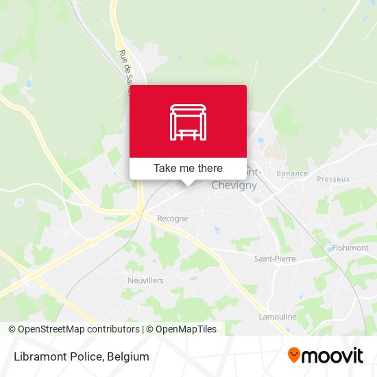 Libramont Police map