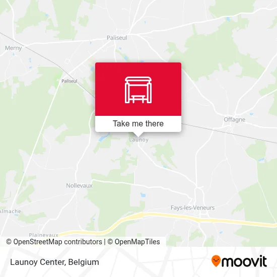 Launoy Center map