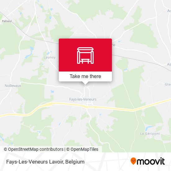 Fays-Les-Veneurs Lavoir map