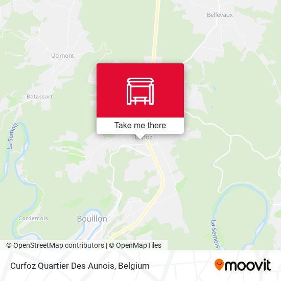 Curfoz Quartier Des Aunois map