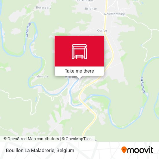 Bouillon La Maladrerie plan