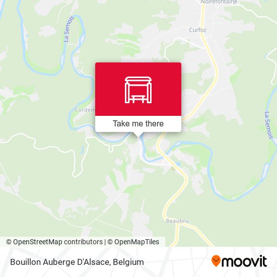 Bouillon Auberge D'Alsace map
