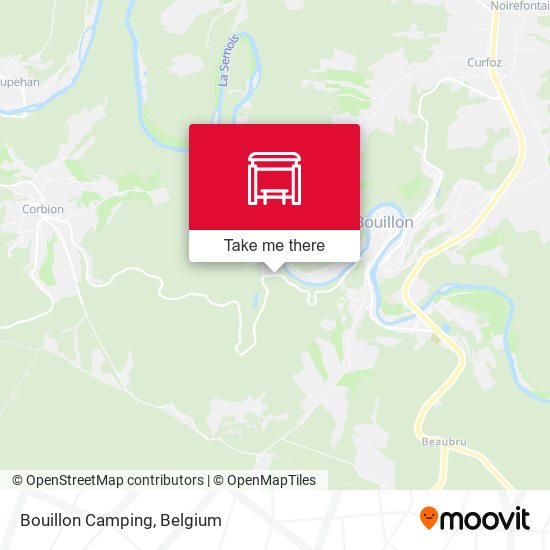 Bouillon Camping plan