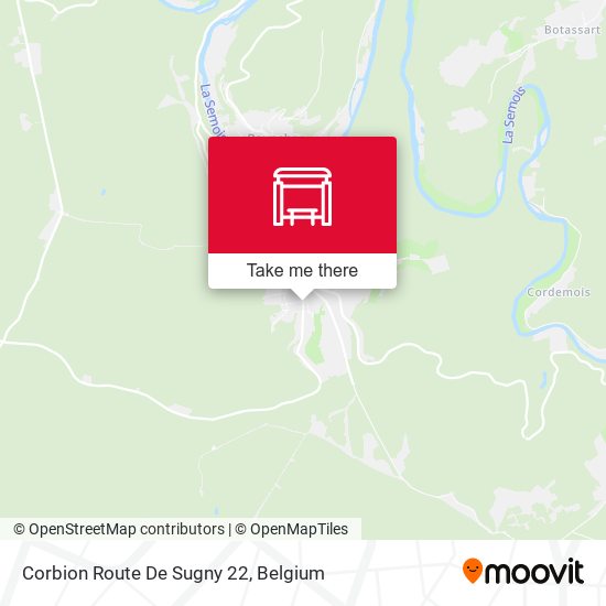 Corbion Route De Sugny 22 plan