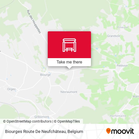 Biourges Route De Neufchâteau plan