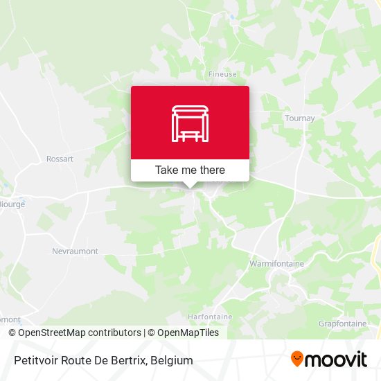 Petitvoir Route De Bertrix plan
