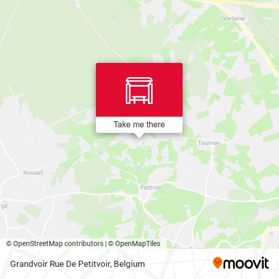 Grandvoir Rue De Petitvoir map