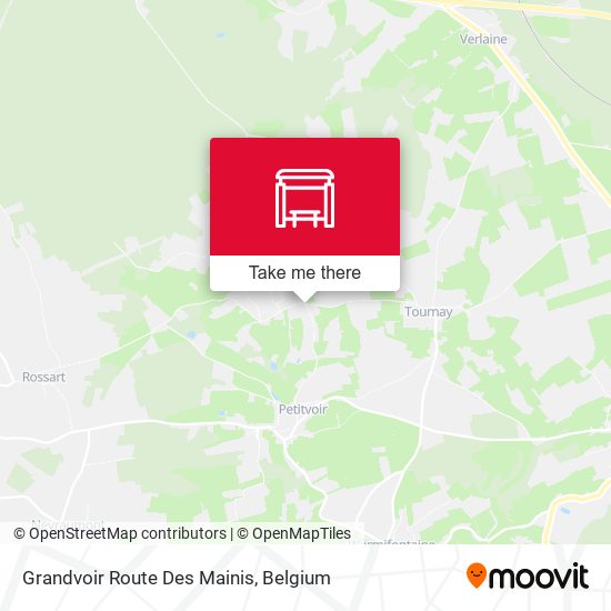 Grandvoir Route Des Mainis plan