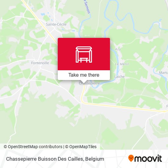 Chassepierre Buisson Des Cailles plan