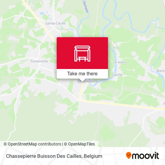 Chassepierre Buisson Des Cailles map