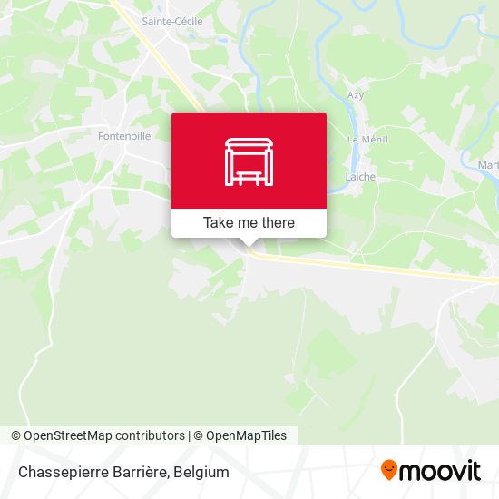 Chassepierre Barrière map