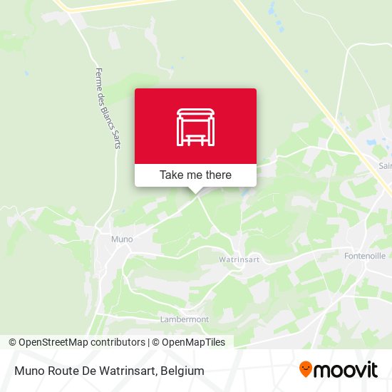 Muno Route De Watrinsart map