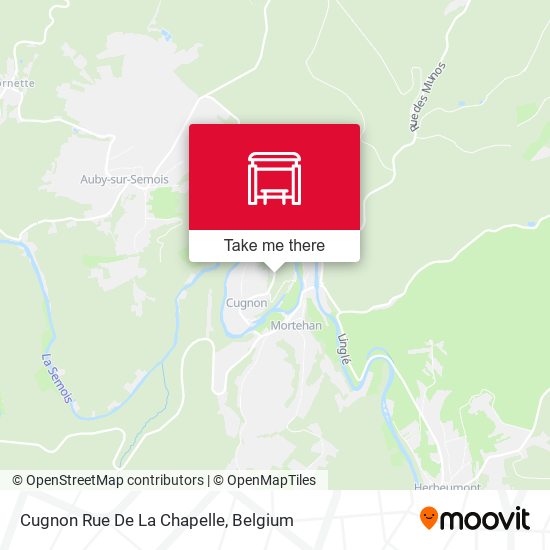 Cugnon Rue De La Chapelle plan