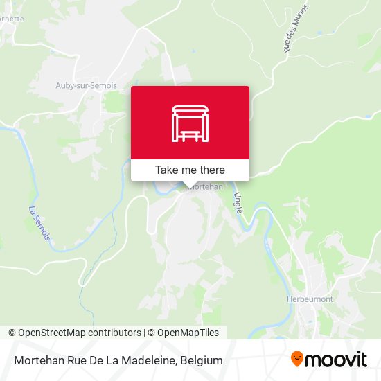 Mortehan Rue De La Madeleine map