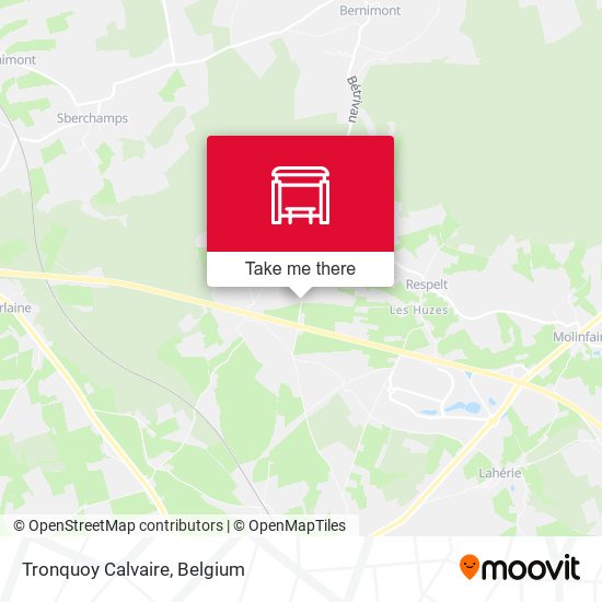 Tronquoy Calvaire plan