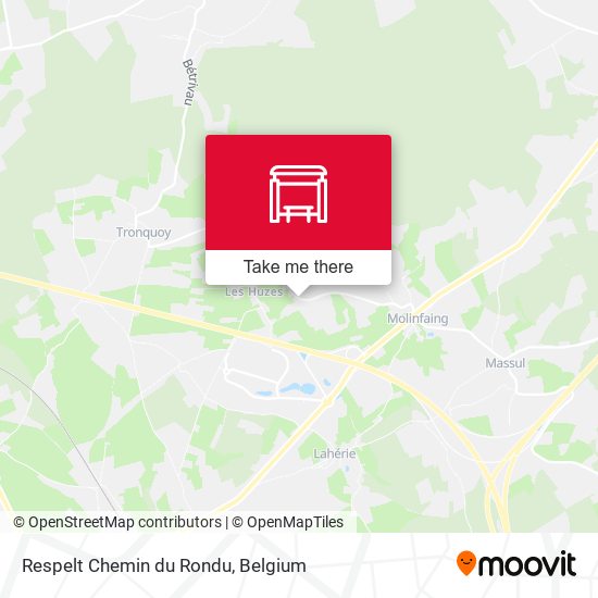 Respelt Chemin du Rondu map