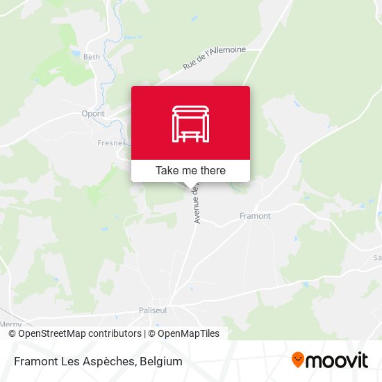Framont Les Aspèches plan
