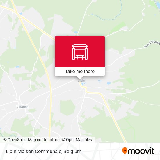 Libin Maison Communale map