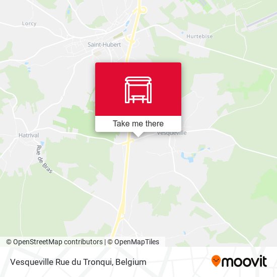 Vesqueville Rue du Tronqui plan