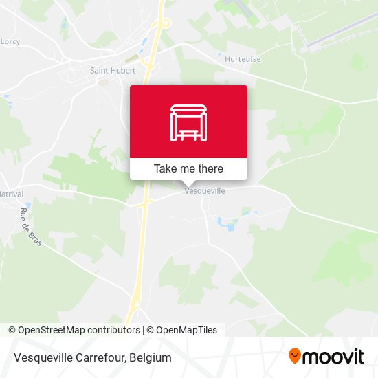 Vesqueville Carrefour map