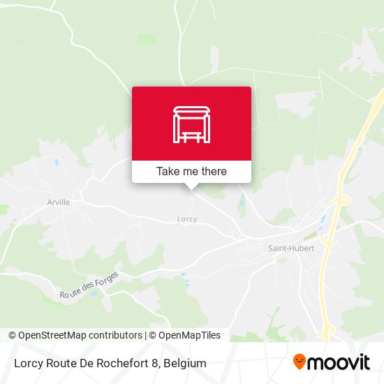 Lorcy Route De Rochefort 8 map