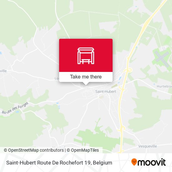 Saint-Hubert Route De Rochefort 19 plan