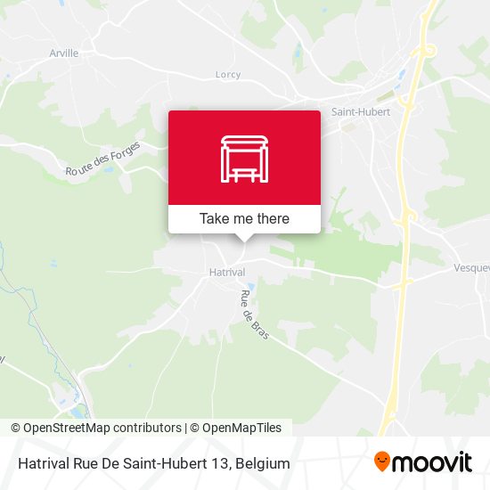 Hatrival Rue De Saint-Hubert 13 map