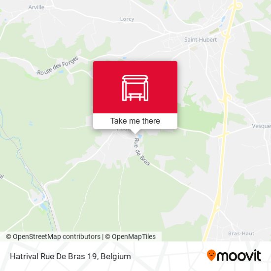 Hatrival Rue De Bras 19 map