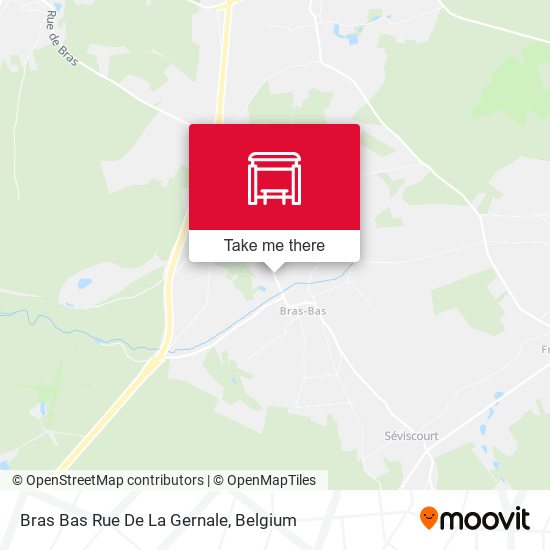 Bras Bas Rue De La Gernale map
