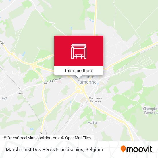 Marche Inst Des Pères Franciscains map