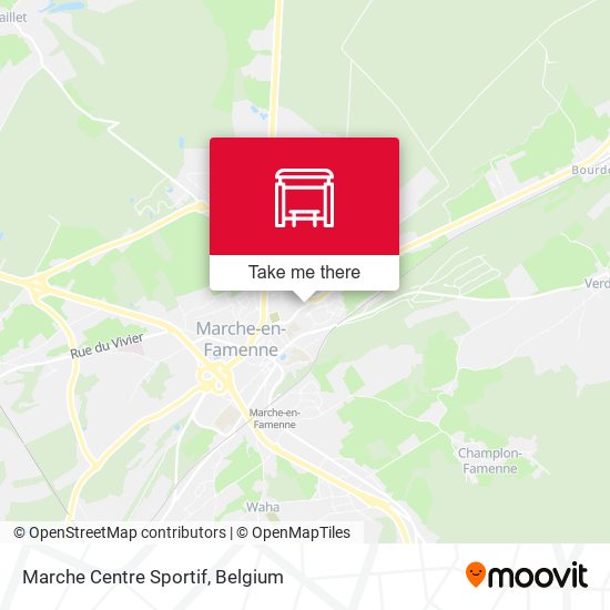 Marche Centre Sportif map