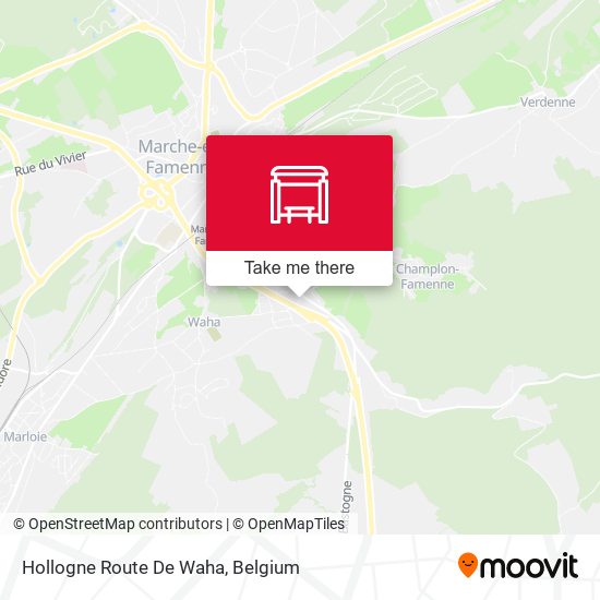 Hollogne Route De Waha plan