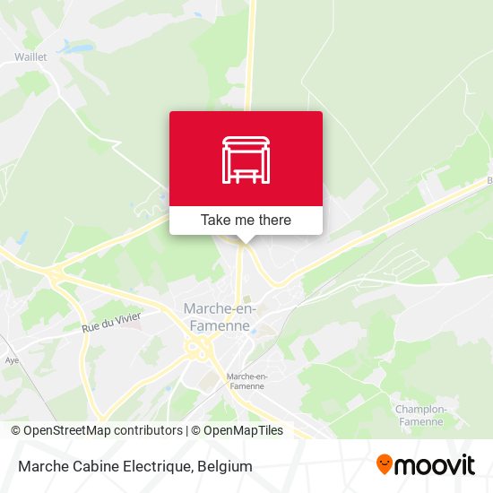 Marche Cabine Electrique map